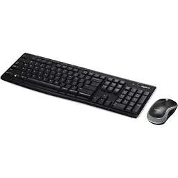 Комплект (клавіатура + миша) Logitech MK270 Wireless Combo (920-004518) Black [50517] - мініатюра 3