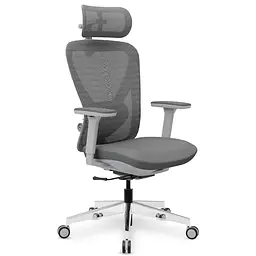 Крісло Mealux Q1 Air Fabric Grey (арт. HF Q-1 F/G) - мініатюра 5