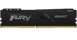 Модуль памяти Kingston Fury DDR4 32Gb Beast 3200 MHz Black (KF432C16BBK2/64 1 of 2) Б/у