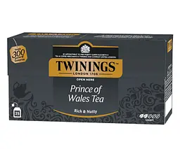 Чай Twinings чорний Принц Уельський 25 пакетиків