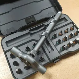 Викрутка ключ - тріскачка з бітами 24 в 1 - ATuMan - мініатюра 4