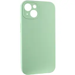 Чохол Silk Full Camera Protective (AA) NO LOGO для Apple iPhone 13 (6.1") Зелений / Pistachio - мініатюра 2