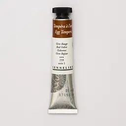 Фарба темперна Sennelier 21 мл, професійна, S1, Червона охра (Red Ochre)