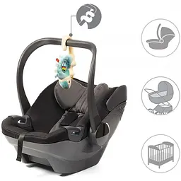 Підвіска на коляску BabyOno Акула Арнольд, блакитний (1416) - мініатюра 5