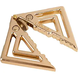 Затискачі для сосків з легкої підвіскою Lockink Adjustable Nipple Clamps With Light Pendant - Golden - мініатюра 3