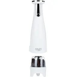 Млинок для спецій Adler AD 4449 білий електричний/150мл/керамічні жорна/USB-C/3 змінні млинки/білий - мініатюра 3