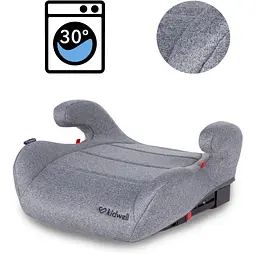 Бустер Kidwell Baxter Isofix 15-36 кг Grey - мініатюра 6