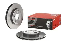 Диск гальмівний передній вентильований Mini 05-15р Brembo (09.A761.11) - мініатюра 3