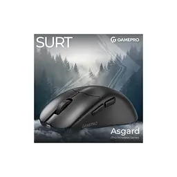 Мишка GamePro Asgard Surt Wireless/Bluetooth/USB Black (GM017B) - мініатюра 6