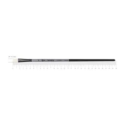 Пензель синтетика овальна Intense 1668FR №10 довга ручка ROSA (4823098535195)