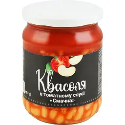 Квасоля у томатному соусі консервована 480 г (705082)