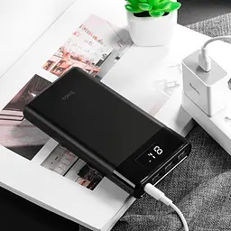 Додаткова батарея Hoco B35E Entourage (30000mAh) Black - мініатюра 4