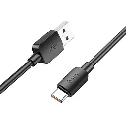 Кабель швидкісний Hoco X96 USB to Type-C 100w 1m чорний - мініатюра 4