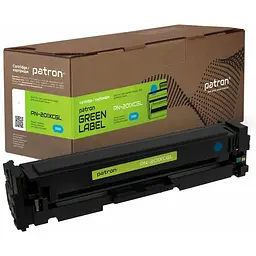 Картридж Patron HP CLJ CF401X для M252/M274/M277 Cyan GREEN Label (PN-201XCGL)