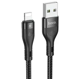 Кабель HOCO Lightning Cool charging data cable DU14 1m, 3A