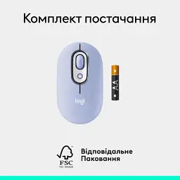 Мишка Logitech POP Mouse With Emoji Bluetooth Lilac (910-007414) - мініатюра 9