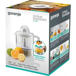 Соковижималка Gorenje CJ30E (JC3400-GS) - мініатюра 8