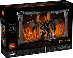 Конструктор LEGO Icons Володар перснів: Балроґ. Книжковий куточок 1201 деталь (10367) - мініатюра 3