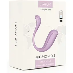 Інтерактивне віброяйце Svakom Phoenix Neo 2 Pastel Lilac, оновлена модель - мініатюра 10