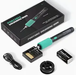 Бездротовий електричний акумуляторний USB паяльник 1 жало Type-C паяльний набір 8W