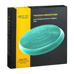 Балансувальна подушка-диск 4FIZJO PRO+ 33 см (сенсомоторна) масажна Mint 4FJ0313 (P-5907739314468) - мініатюра 4
