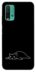 TPU чохол Demsky Lazy cat для Xiaomi Redmi Note 9 4G / Redmi 9 Power / Redmi 9T