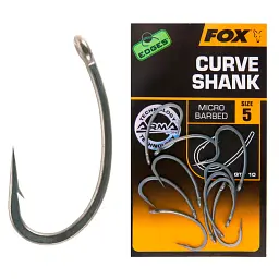 Гачок короповий Fox International Curve Shank #7 (10 шт/уп)
