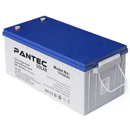 Акумулятор Pantec 200-12 GEL (12V 200Ah) - мініатюра 2
