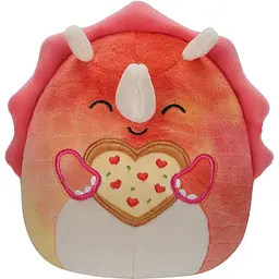 М'яка іграшка Squishmallows Трицератопс Трініті 13 см (SQVA00790)