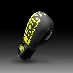 Рукавиці боксерські Phantom Athletic Apex Elastic Black/Neon Yellow - 14 унцій - мініатюра 2