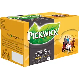 Чай чорний Pickwick Original Ceylon 40 г (20 шт. х 2 г) - мініатюра 2