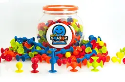 Конструктор на мініприсосках Fat Brain Toys MiniSquigz F107ML 75 деталей - мініатюра 3