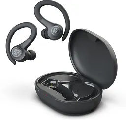 Навушники TWS Jlab Go Sport+ Graphite (IEUEBGAIRSPRTRBLK124) UA - мініатюра 4
