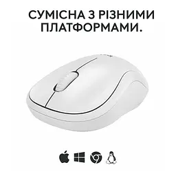 Бездротова миша Logitech M240 Silent Bluetooth White (910-007120) - мініатюра 6