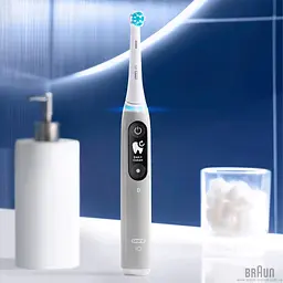 Електрична зубна щітка Oral-B iO Series 6 Grey Opal [123131] - мініатюра 4