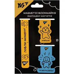 Закладки магнітні Yes Не ускладнюй! 3 шт. (708355)