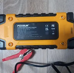 Автоматичний зарядний пристрій Foxsur 12-24V 10А для автоакумулятора - мініатюра 5