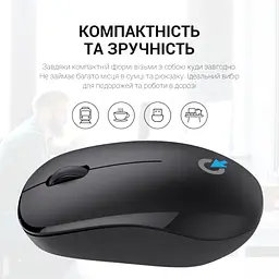 Мишка OfficePro M183 Wireless Black (M183) - мініатюра 9