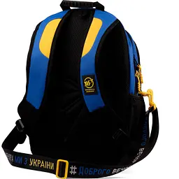 Рюкзак Yes TS-95 Welcome To Ukraine, чорний з синім (559463) - мініатюра 3