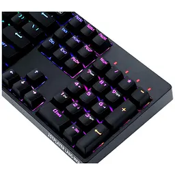 Клавіатура ігрова 1stPlayer MK-8 Gateron Titan Black Switch з підсвіткою black (448929) - мініатюра 6