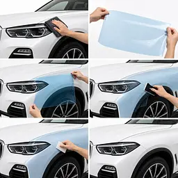 Антигравійна захисна бронеплівка за лекалами для BMW X5 G05 2018-2023 - повний кузов - мініатюра 2