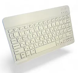 Бездротова клавіатура Primo KB02 Bluetooth з підсвічуванням White - мініатюра 2