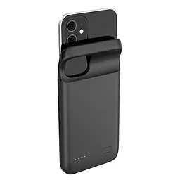 Чохол-акумулятор XON PowerCase для iPhone 13 Mini 4700 mAh Чорний (PCBS1113047B 3008) - мініатюра 7