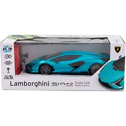 Машинка на радіокеруванні KS Drive Lamborghini Sian Blue 1:24 (124GLSB) [113026] - мініатюра 6