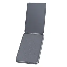 Зовнішній акумулятор HOCO Q46 Title PD20W magnetic power bank+card holder+phone holder(5000mAh) Silver Gray (6942007663106) - мініатюра 6