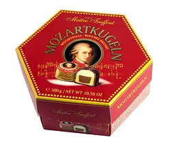 Цукерки шоколадні Maitre Truffout MOZART KUGELN 300 г.