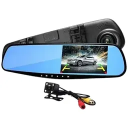 Автомобільний відеореєстратор з двома камерами Vihicle Blackbox DVR L 9000 - мініатюра 2