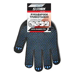 Захисні рукавиці Stark Black 5 ниток 10 шт (510551101.10) - мініатюра 3