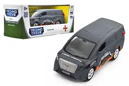 Іграшковий мікроавтобус Toyota Alphard 1:40 серії Шеврони Героїв KM6011 TechnoDrive