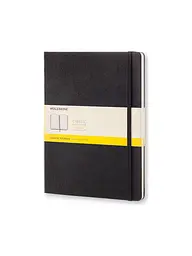 Записник Moleskine Classic великий, Клітинка Чорний (QP091)